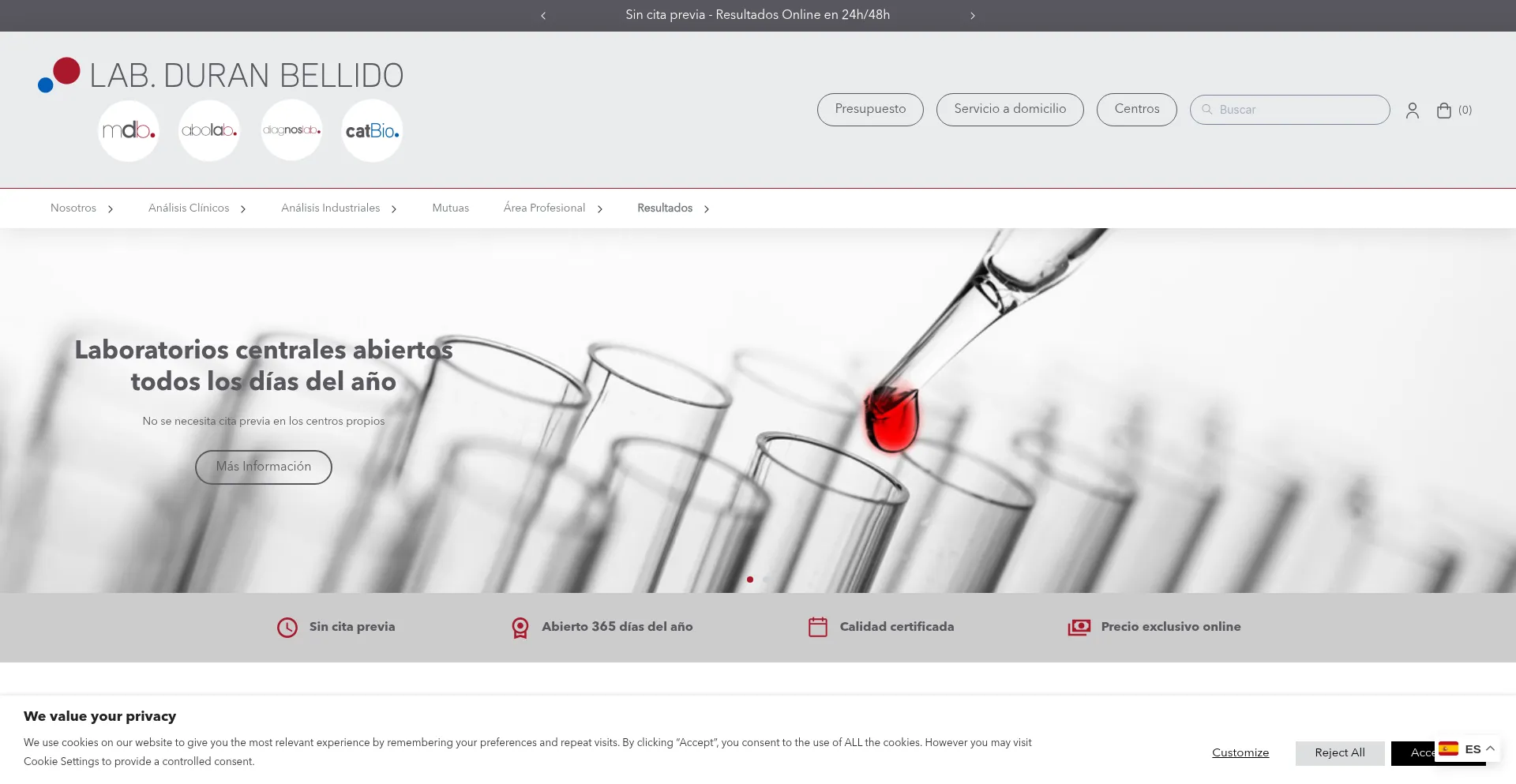 Laboratoriodeanalisisclinicos.com