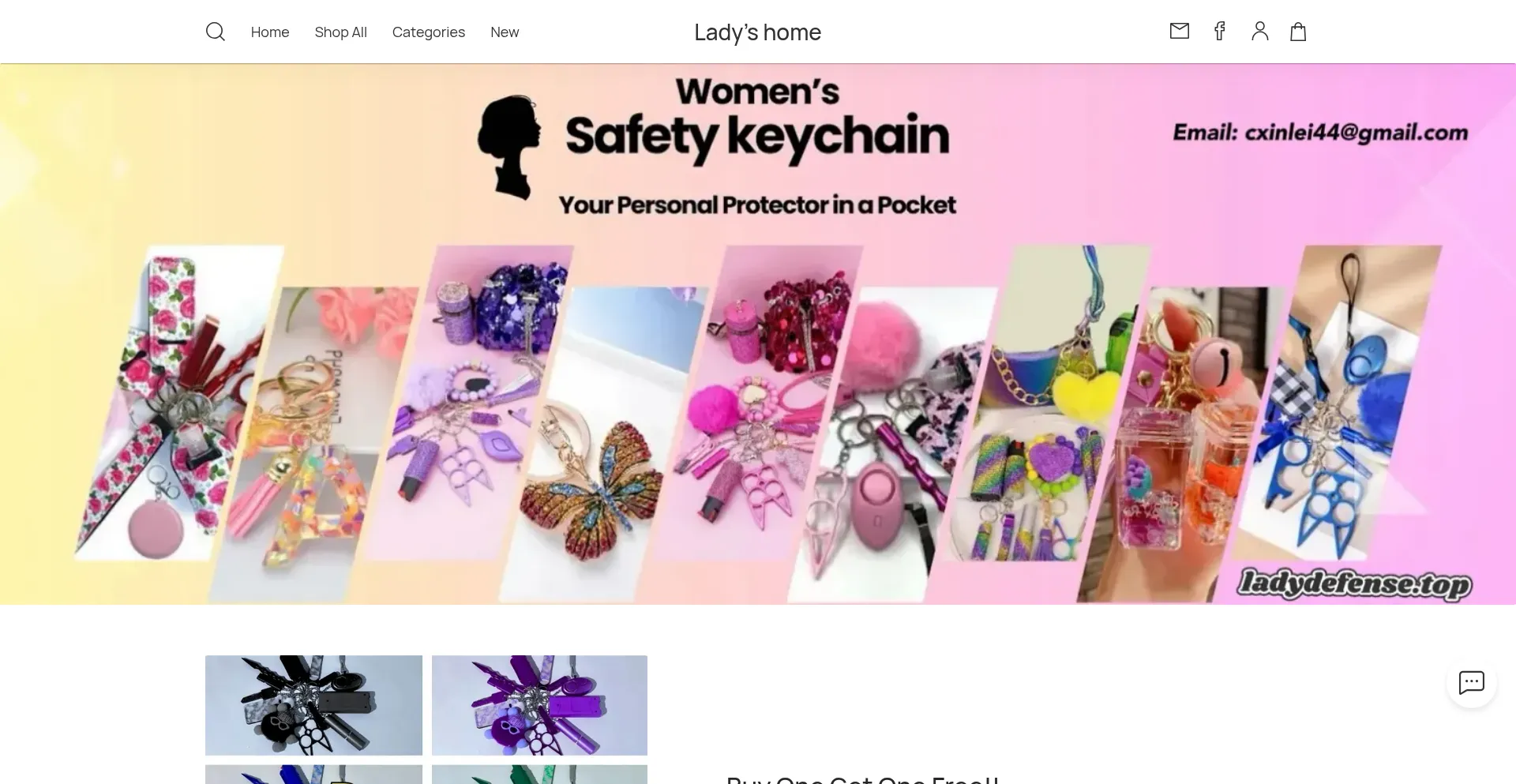 Ladydefense.top Screenshot