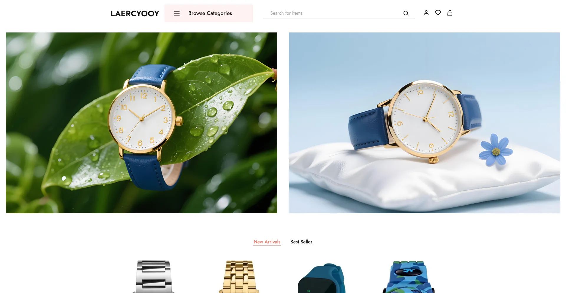 Laercyooy.shop Screenshot