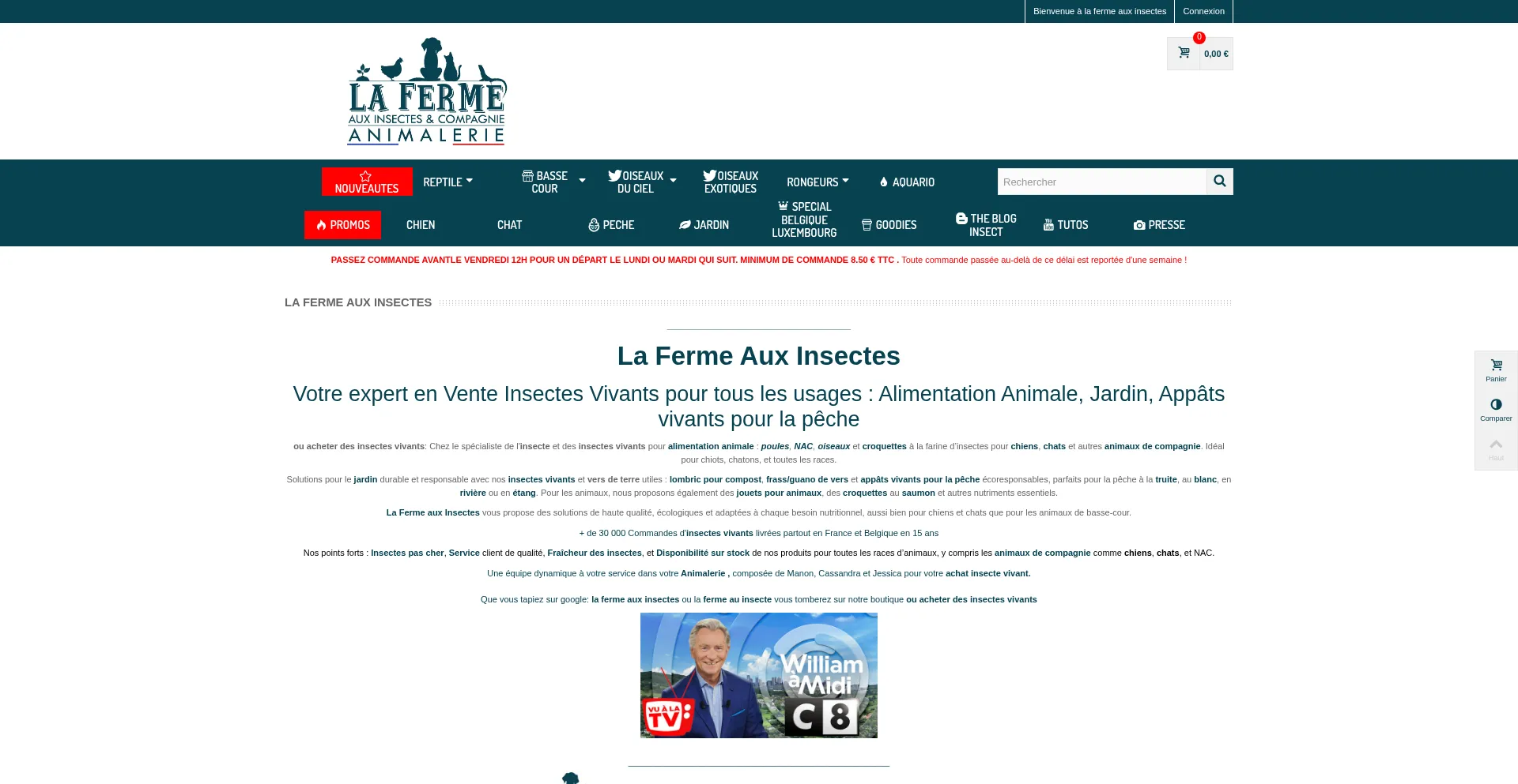 Is Lafermeauxinsectes.com Safe?