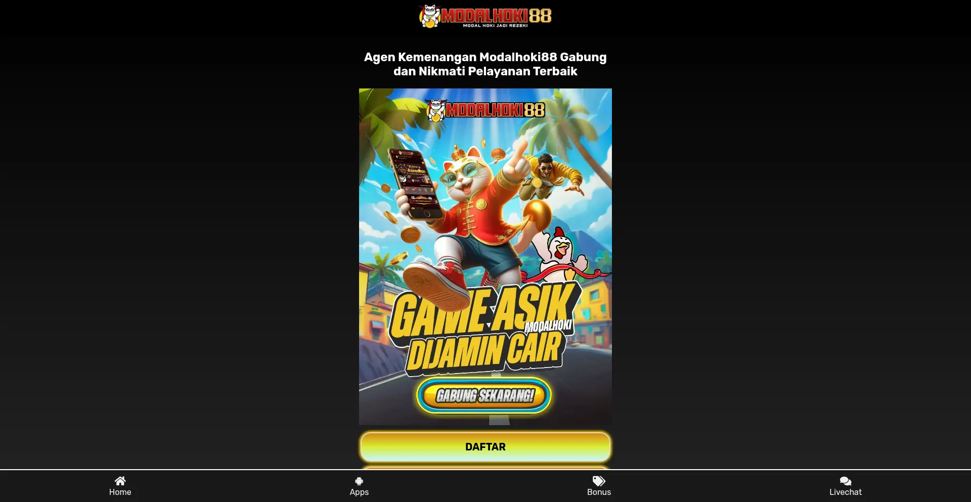 Website screenshot of Lagifeeling.site