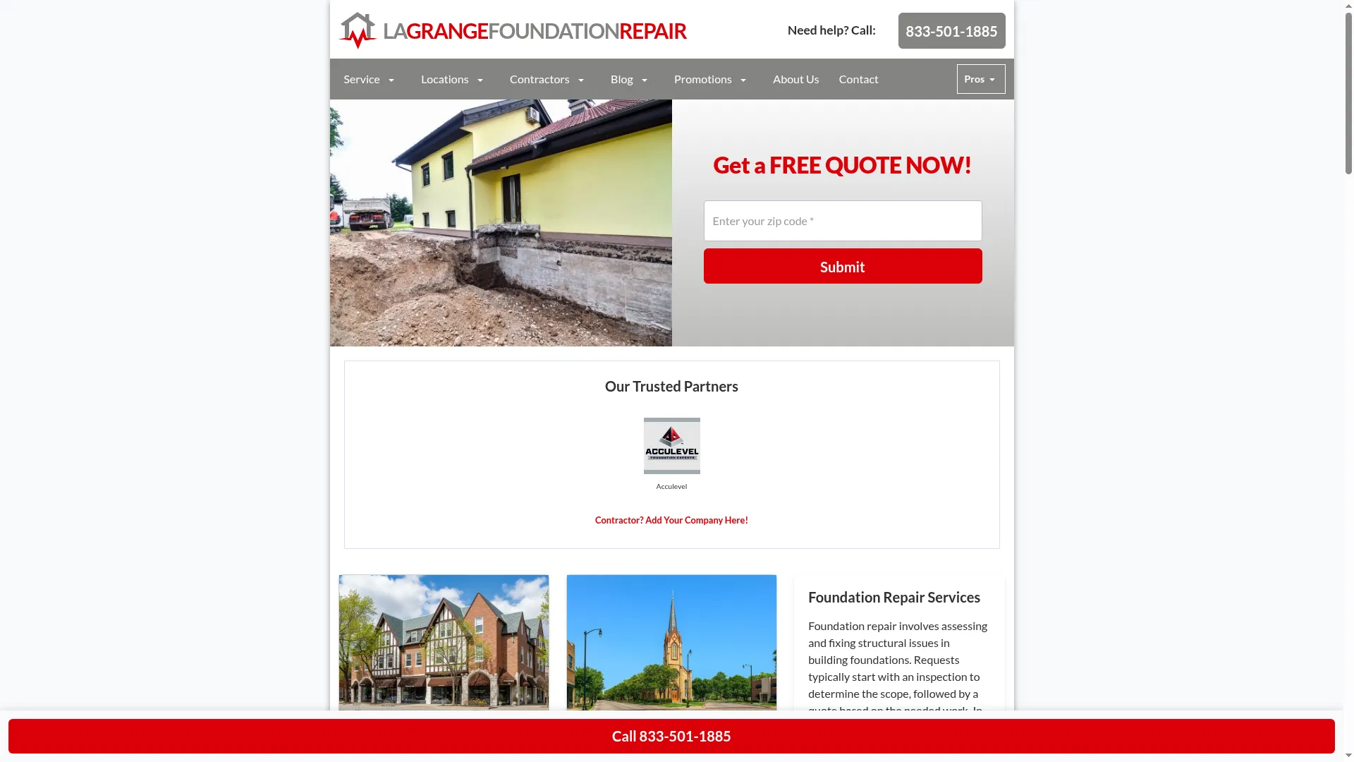 Lagrangeilfoundationrepair.com