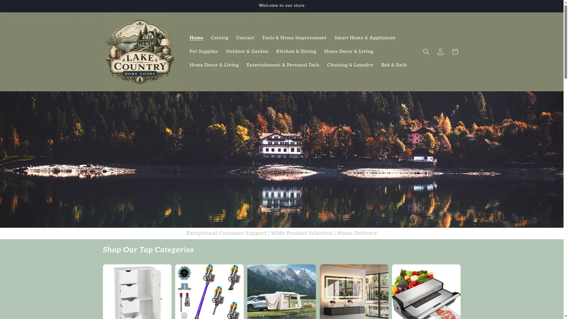 Lakeandcountryhomegoods.com