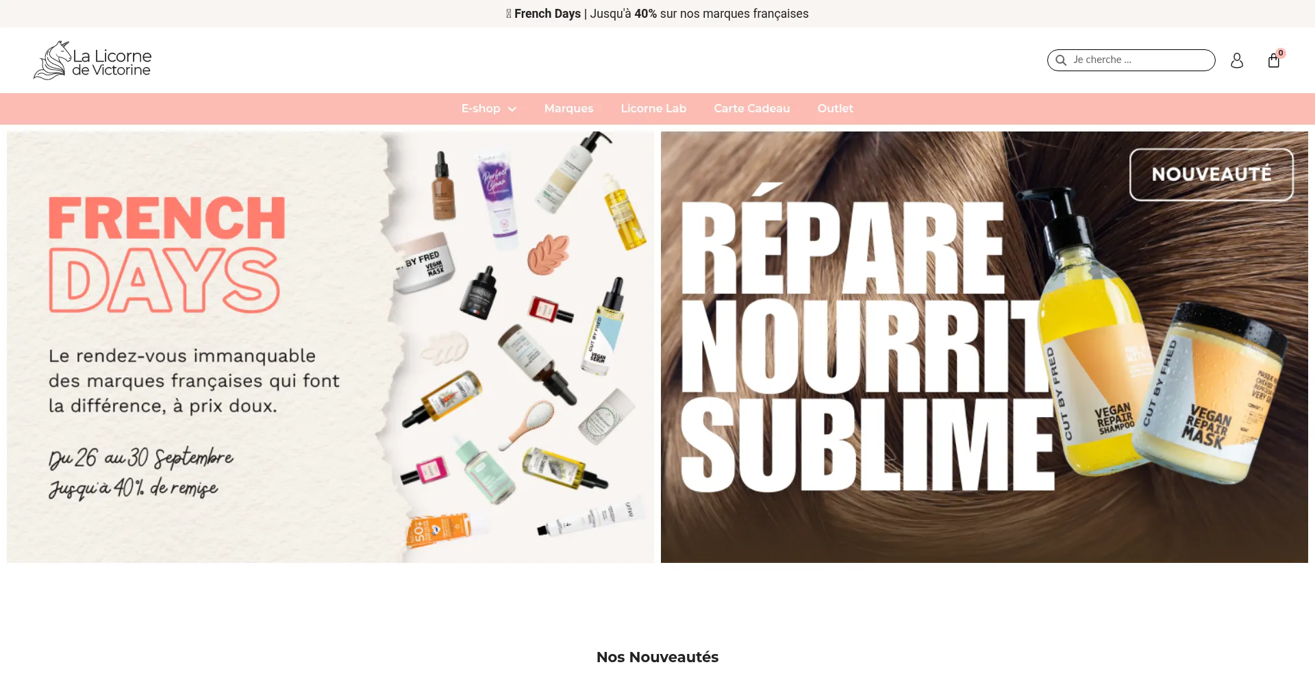 Lalicornedevictorine.com Screenshot