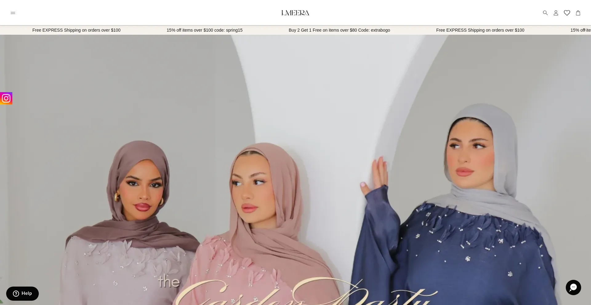 Website screenshot of Lameeramoda.com