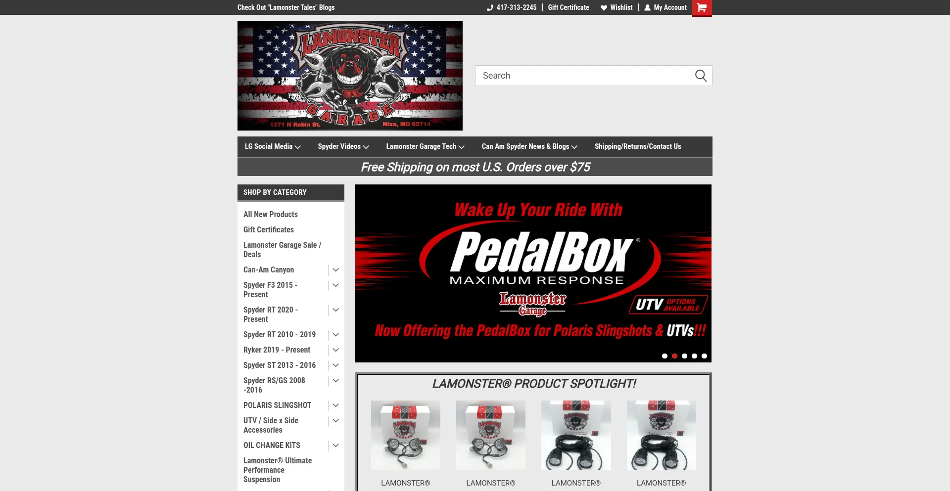 Lamonstergarage.com
