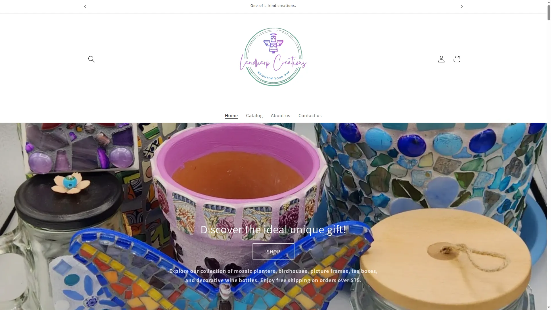 Landharpcreations.com