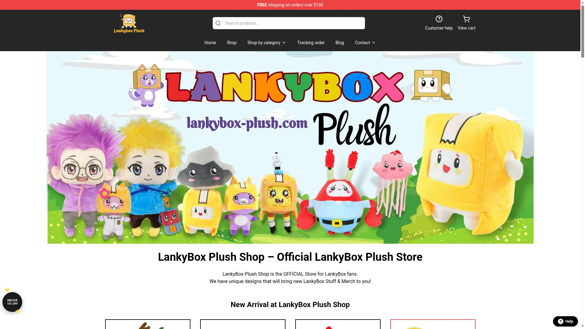 Lankybox-plush.com