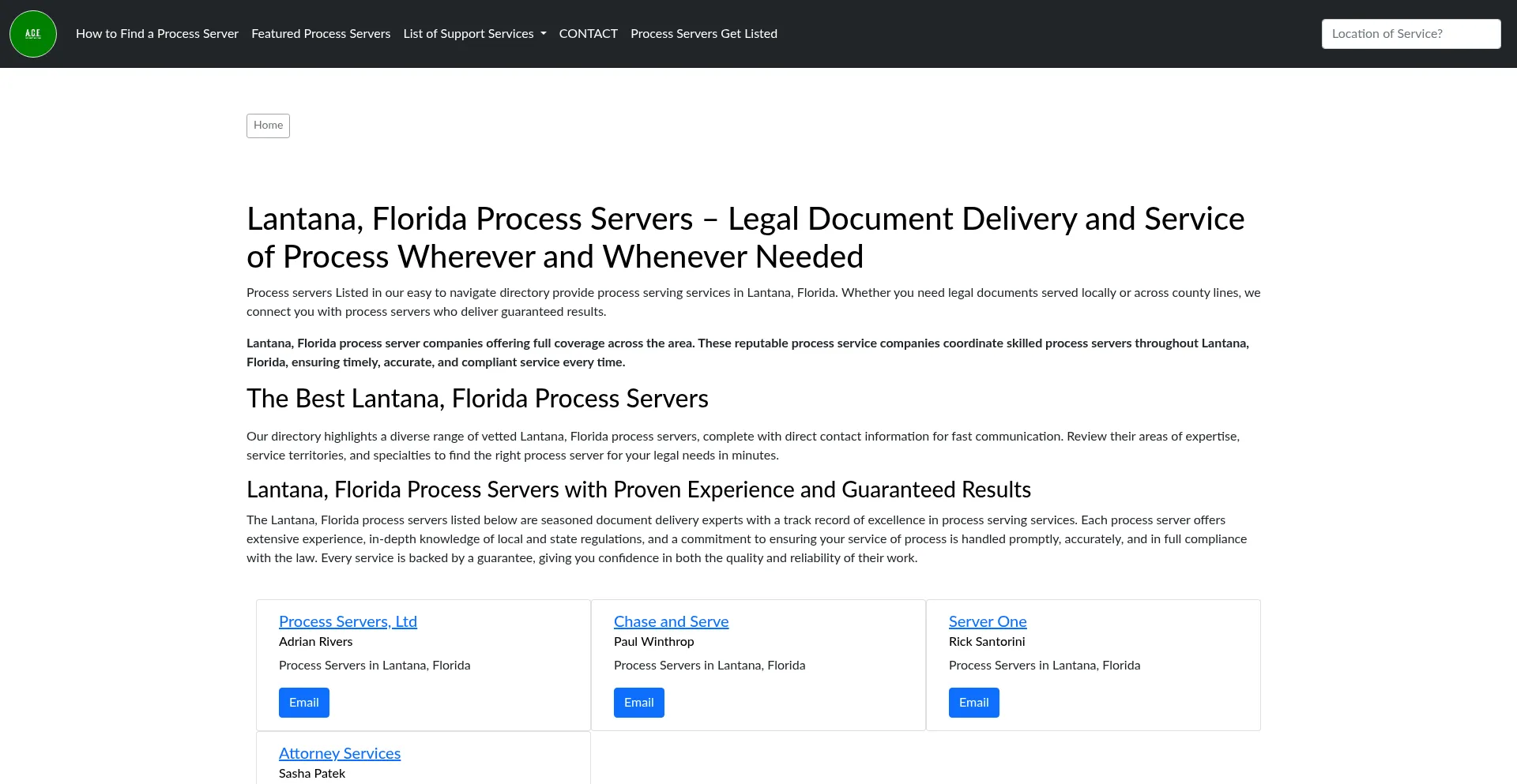 Lantanaprocessserver.com