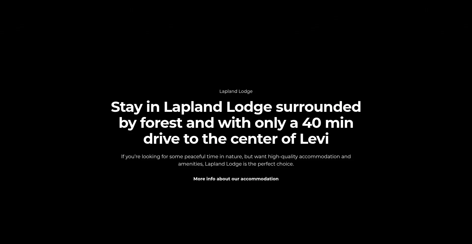 Laplandlodge.com Screenshot