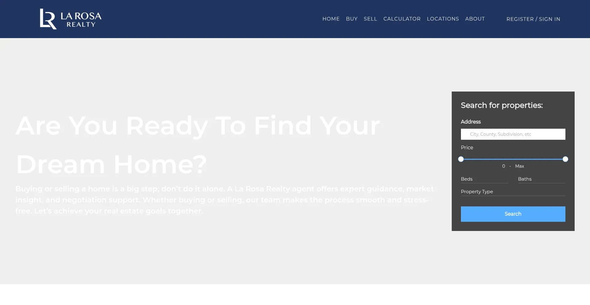 Larosahomesearch.com