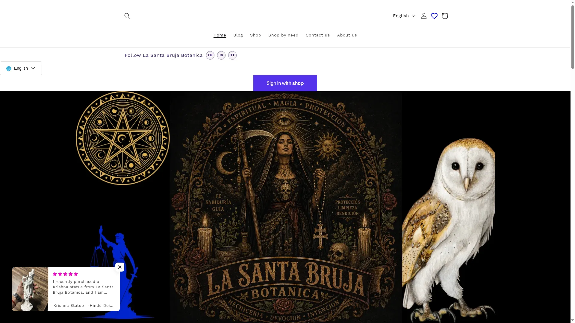 Lasantabrujabotanica.com