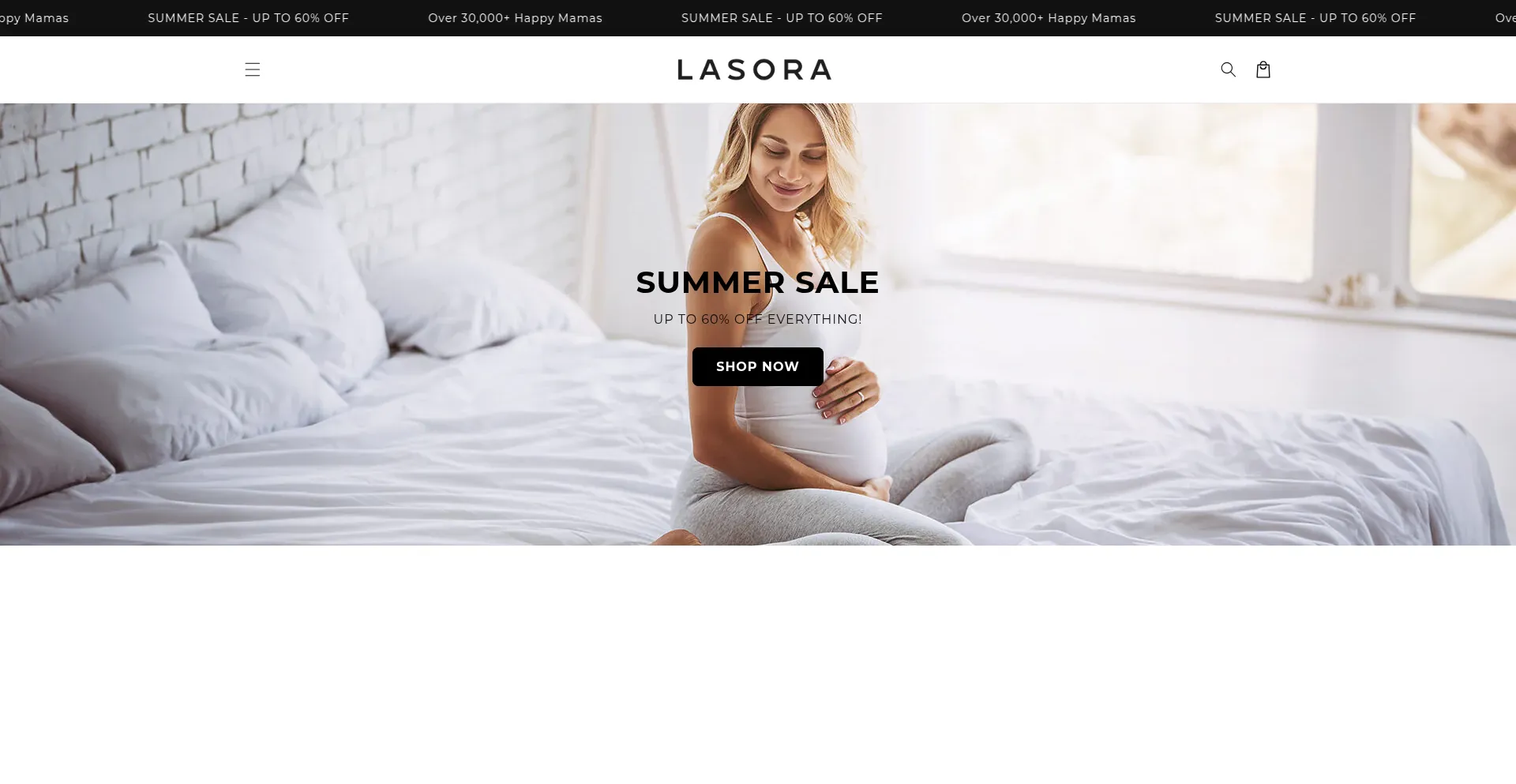 Lasoraofficial.com Screenshot