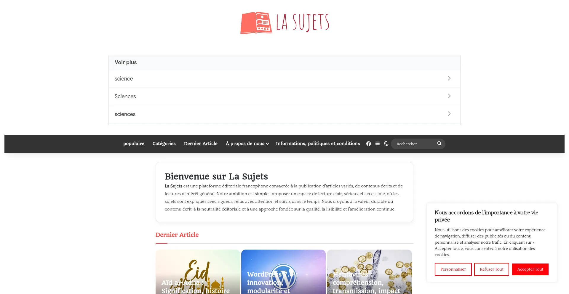 Lasujets.com