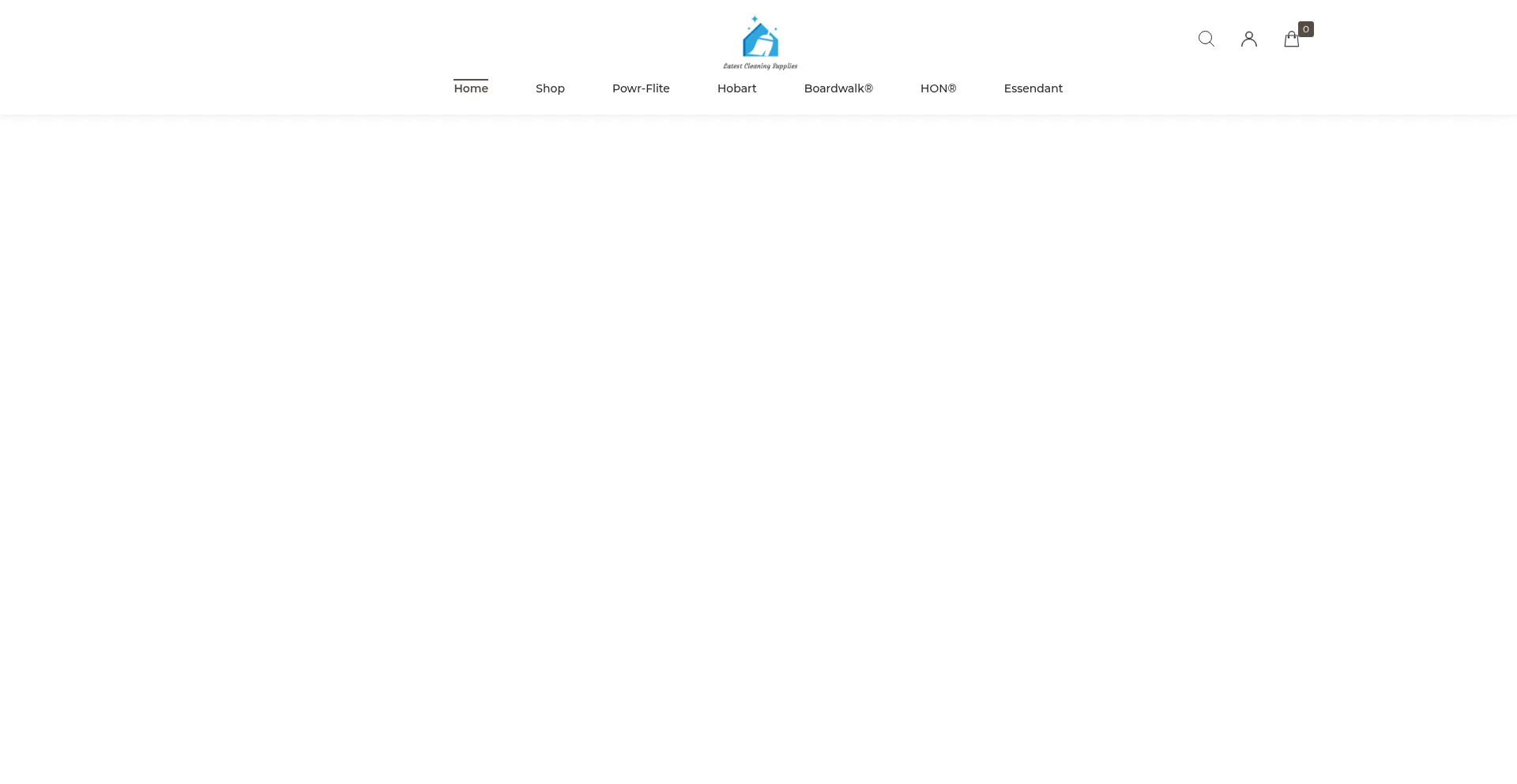 Website screenshot of Latestcleaningsupplies.com
