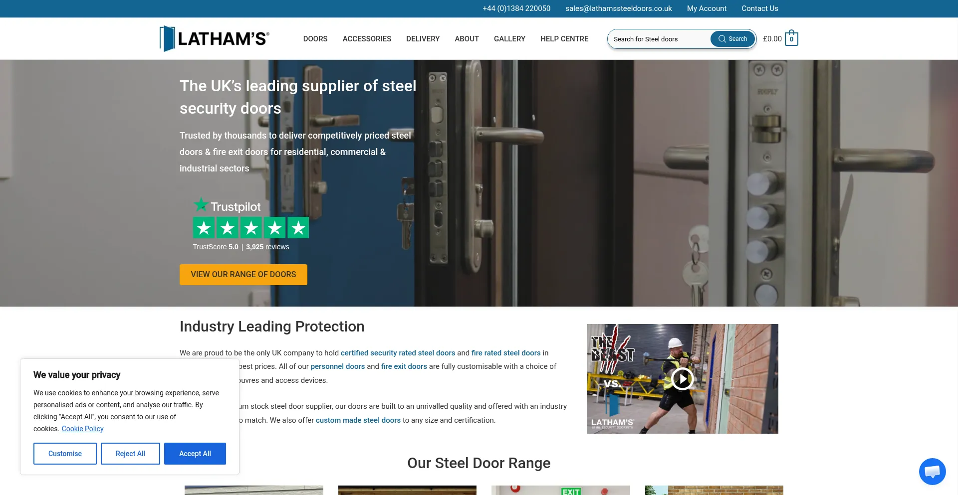 Lathamssteeldoors.co.uk