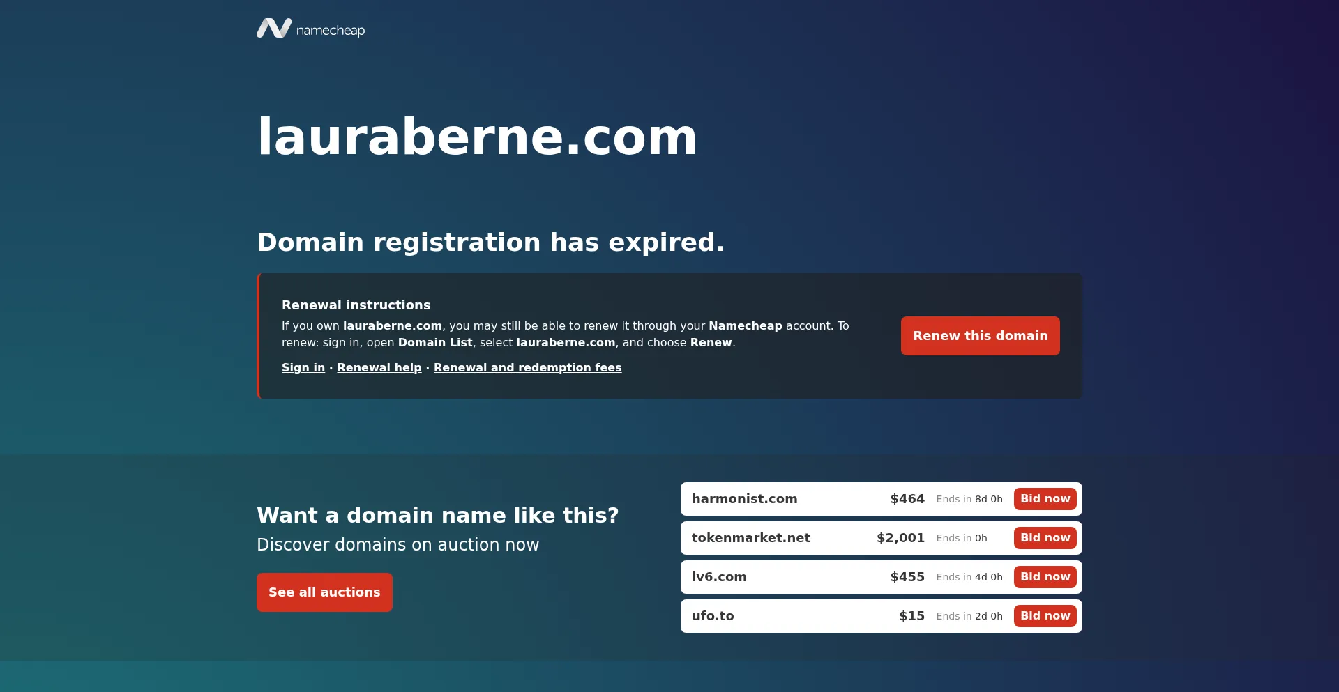 Lauraberne.com