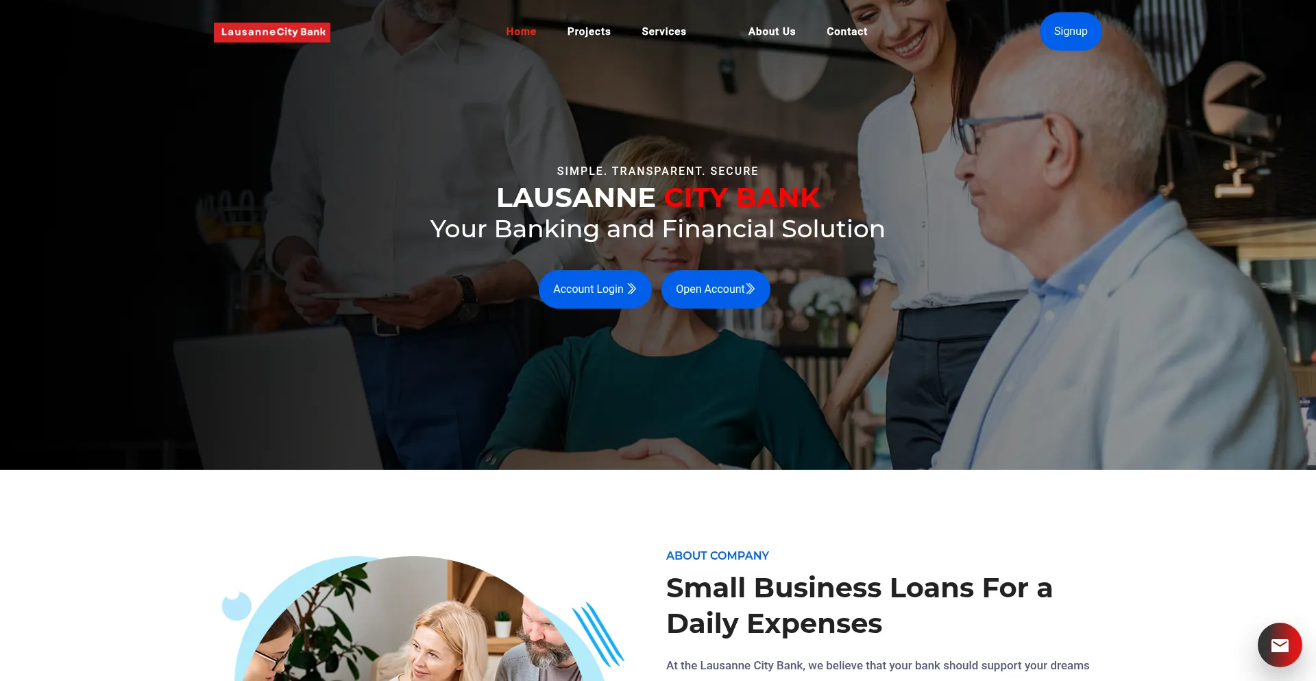 Website screenshot of Lauscitybk.com