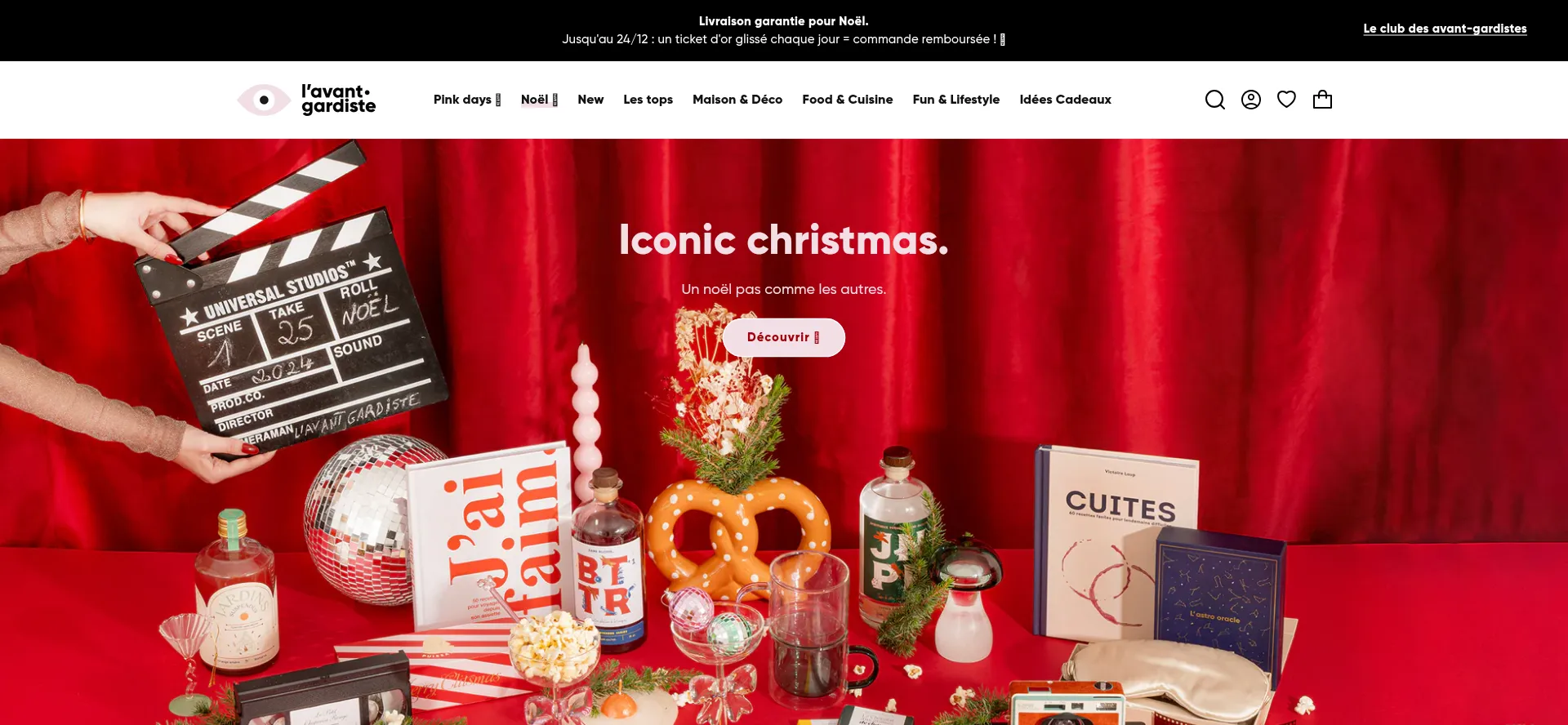 Website screenshot of Lavantgardiste.com