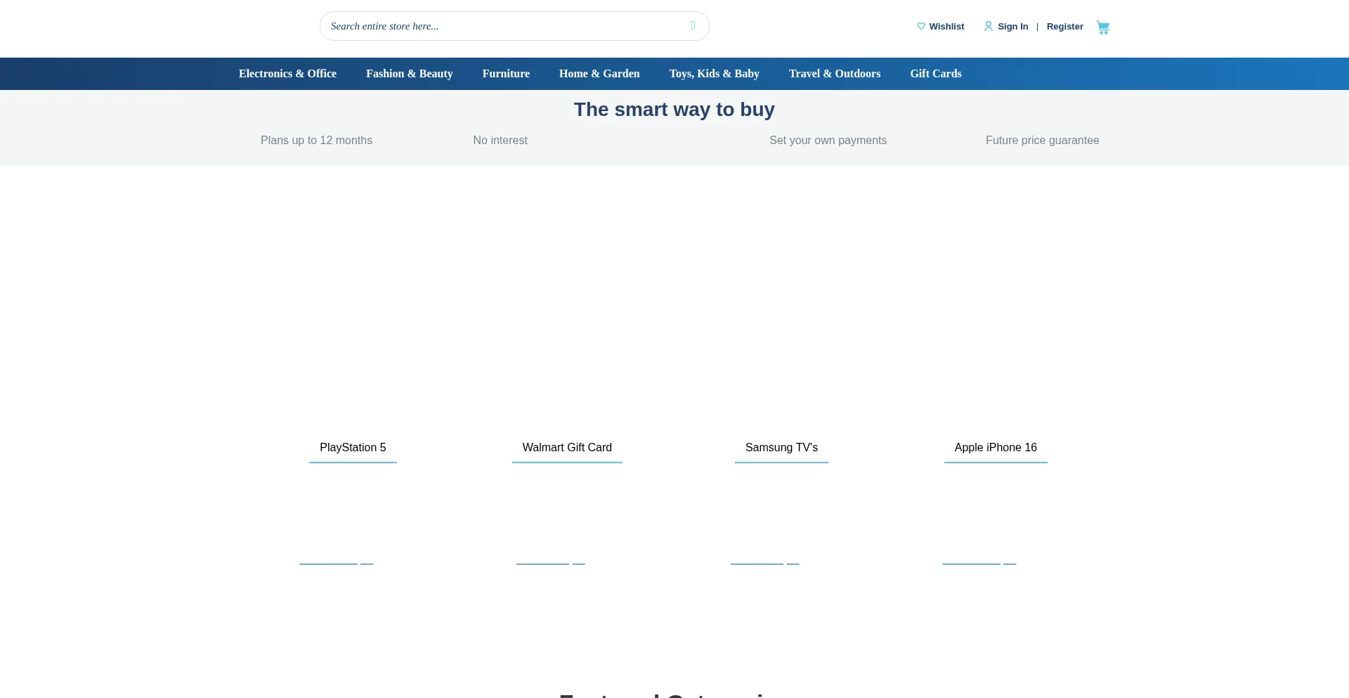 Layawayland.com Screenshot