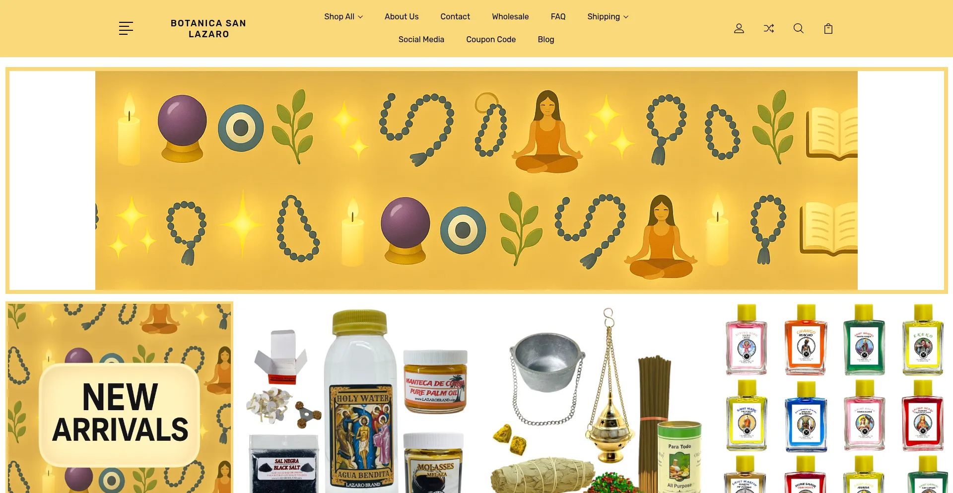 Website screenshot of Lazarobrand.com