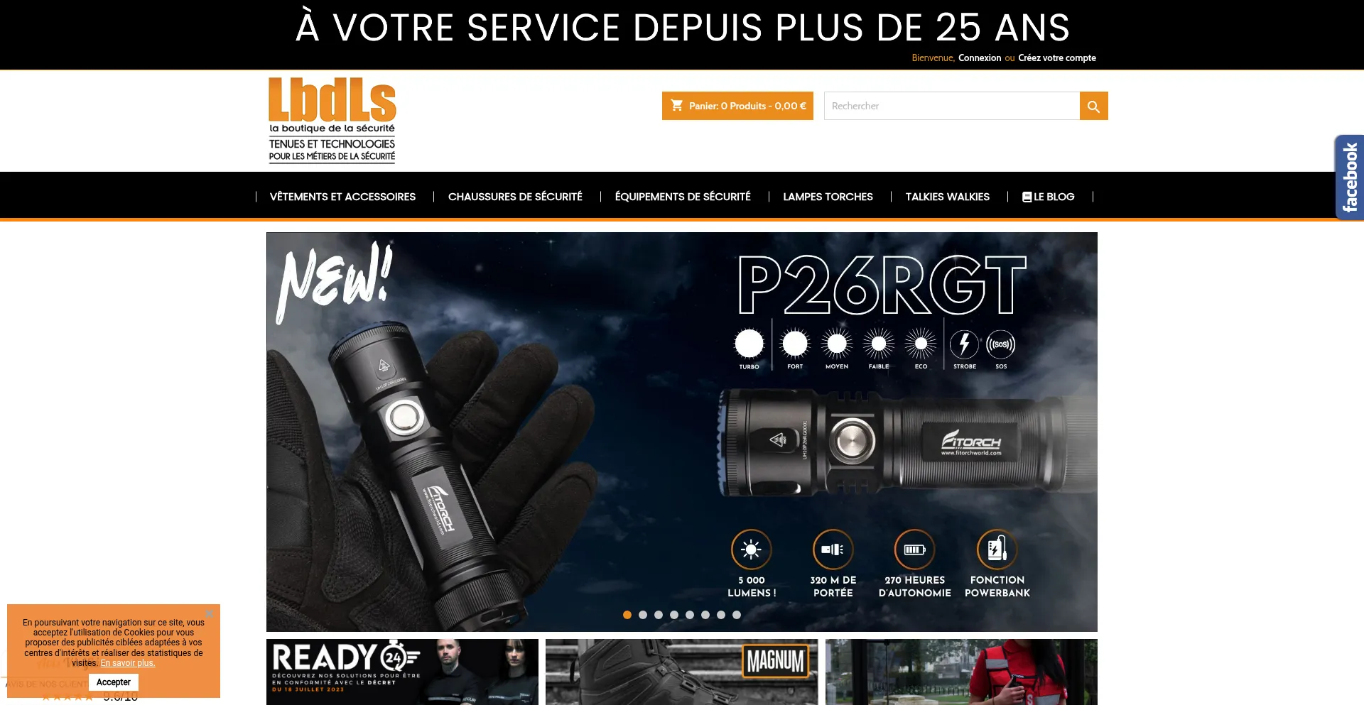 Website screenshot of Lbdls.com
