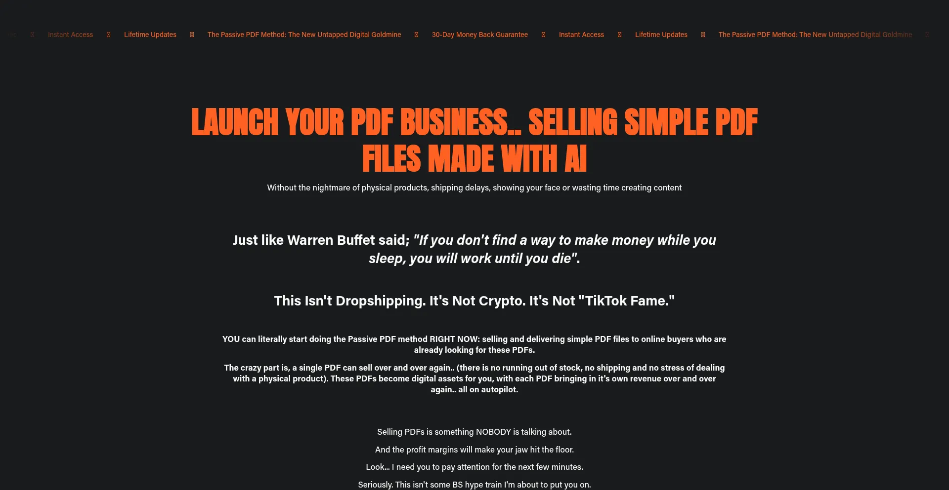 Learn-passivepdfmethod.com Screenshot