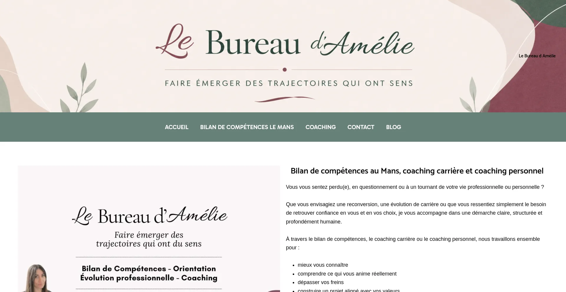 Lebureaudamelie.fr