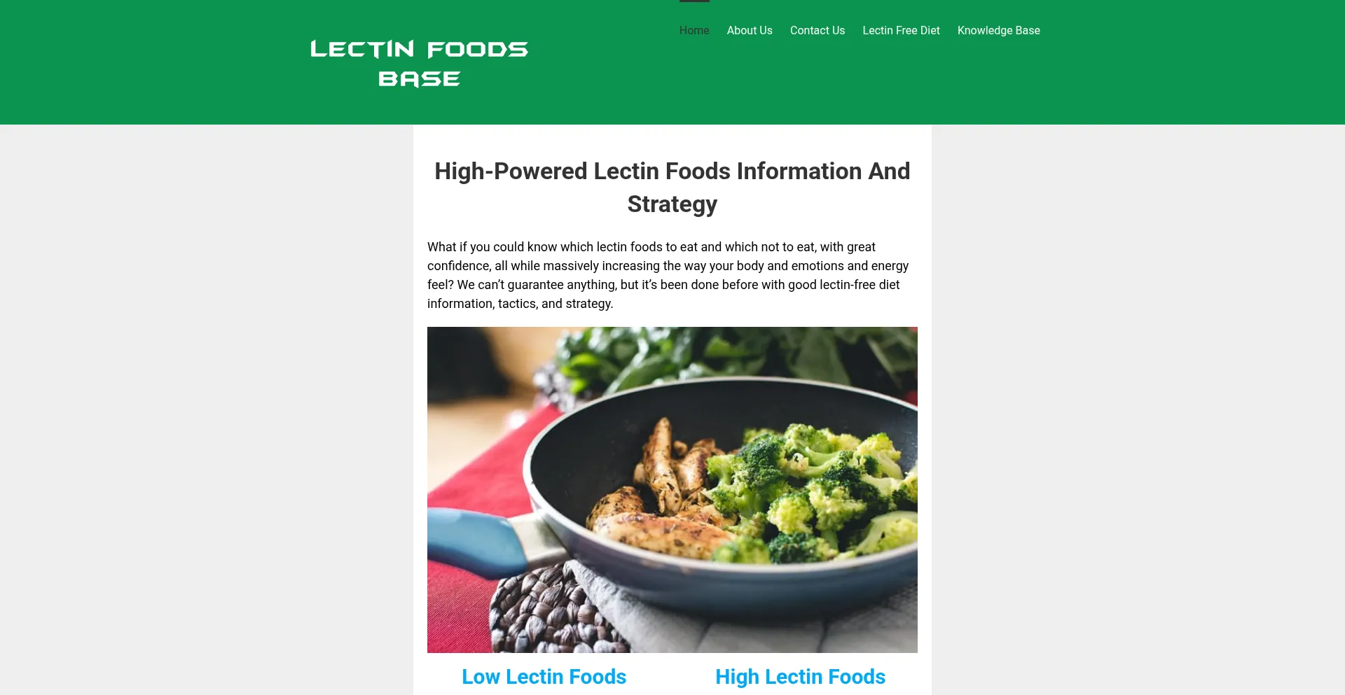 Lectinfoodsbase.com