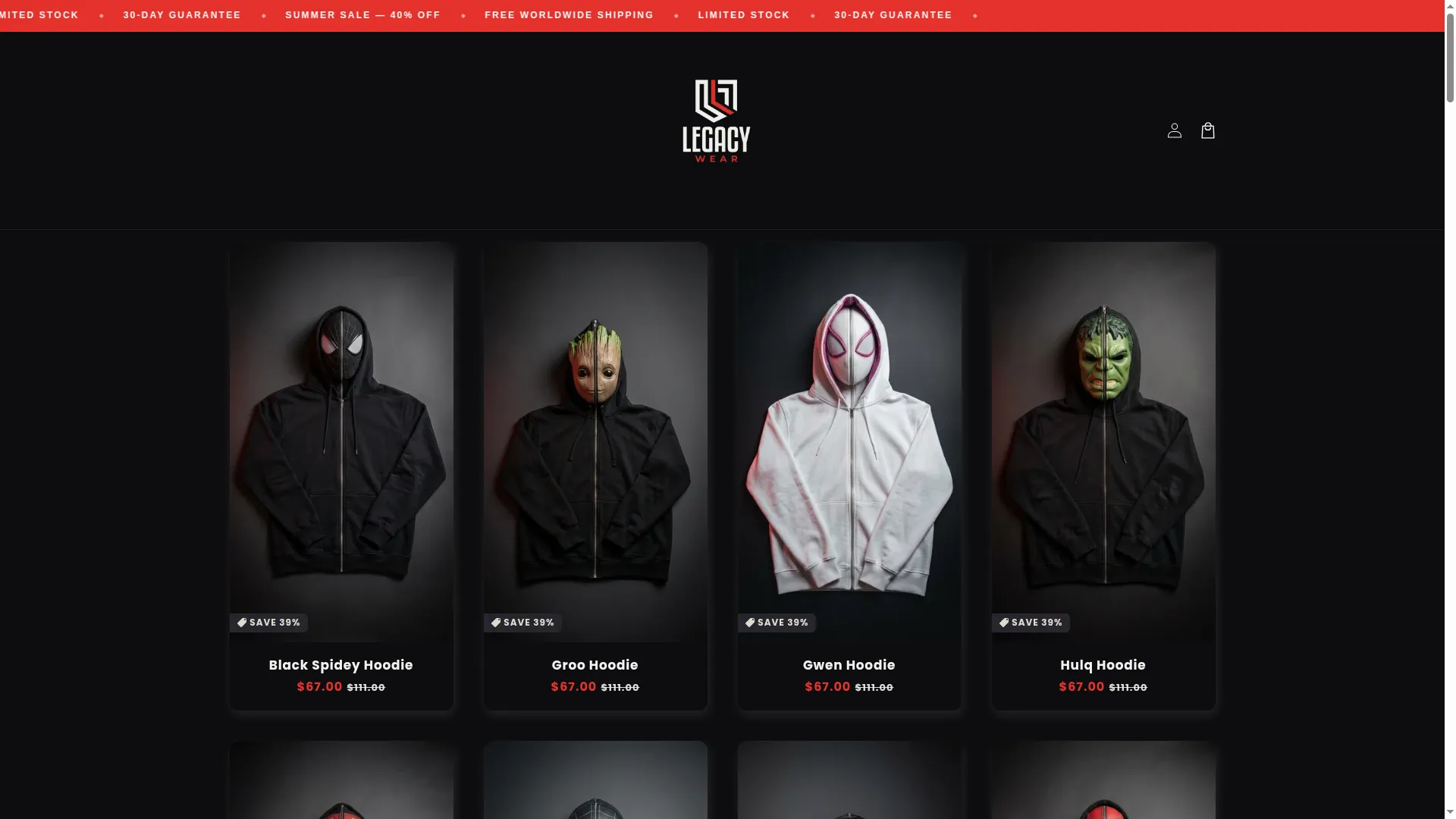 Legacyclothe.com