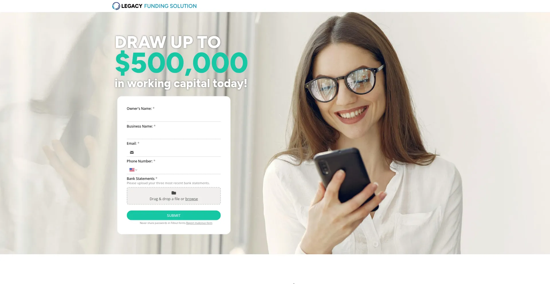 Is Legacylendingbizcapital.com Safe?