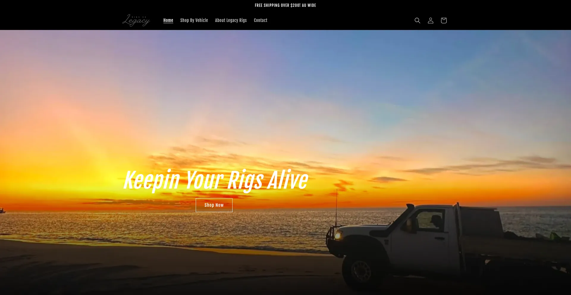 Legacyrigsco.com Screenshot