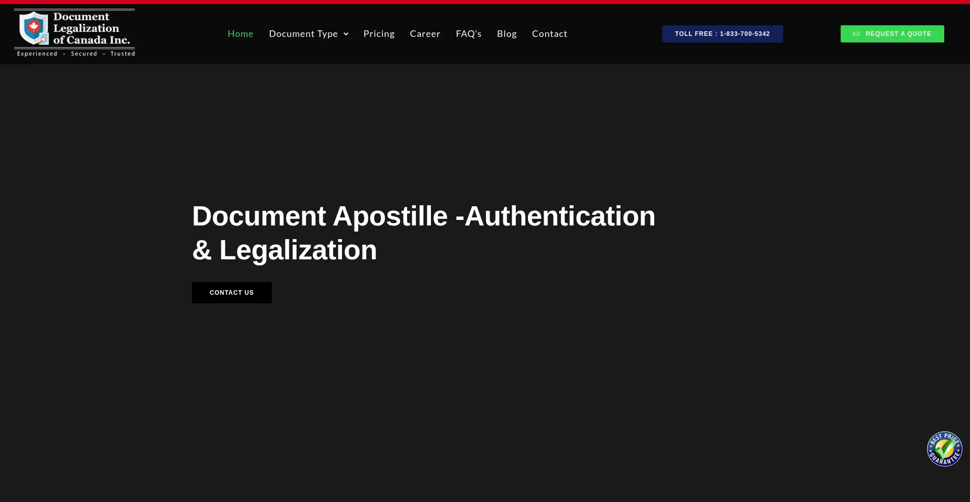 Legalizationdocument.ca