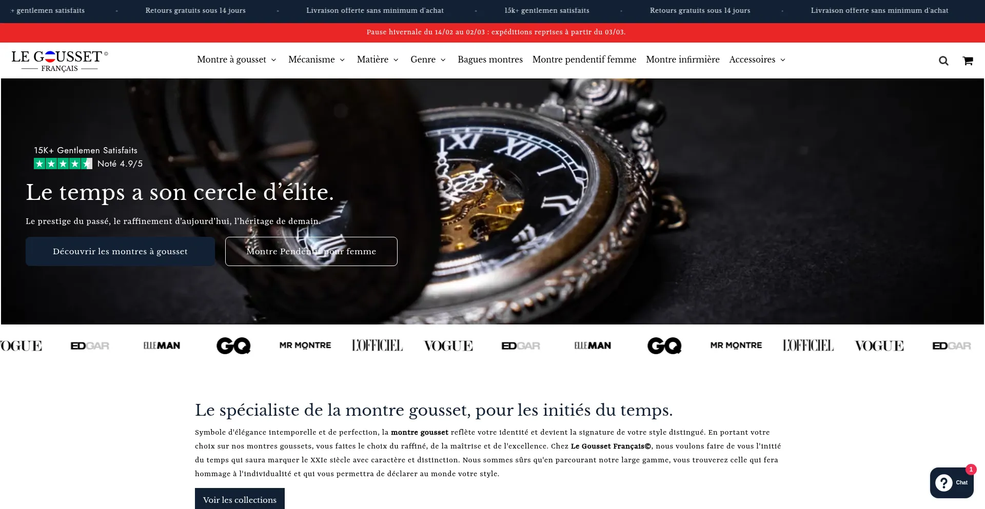 Legoussetfrancais.com
