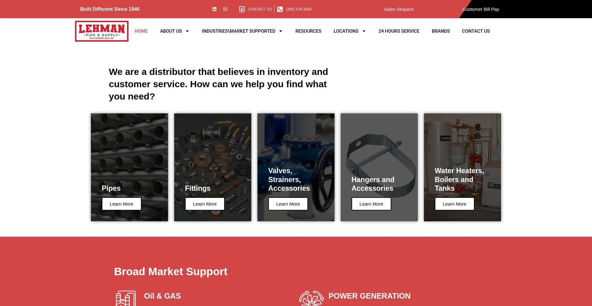 Lehmanpipe.com Screenshot