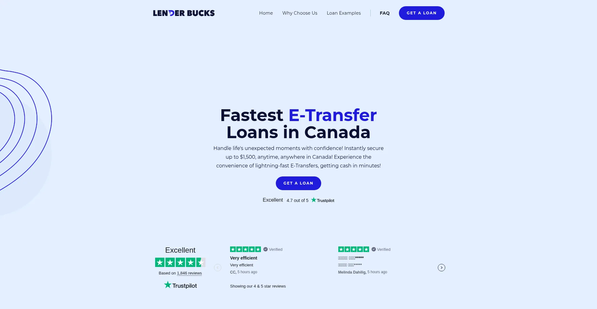 Lenderbucks.com Screenshot