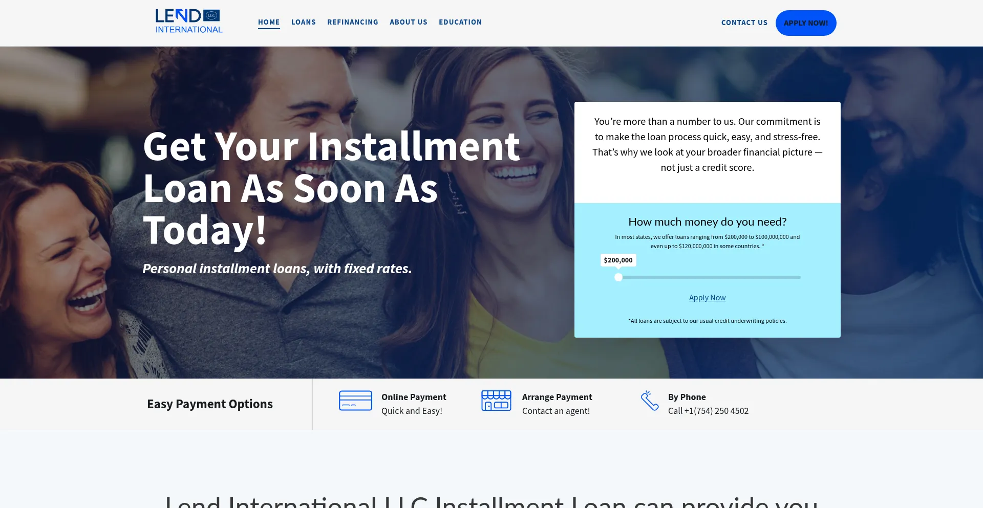 Is Lendinternationalllc.com Safe?