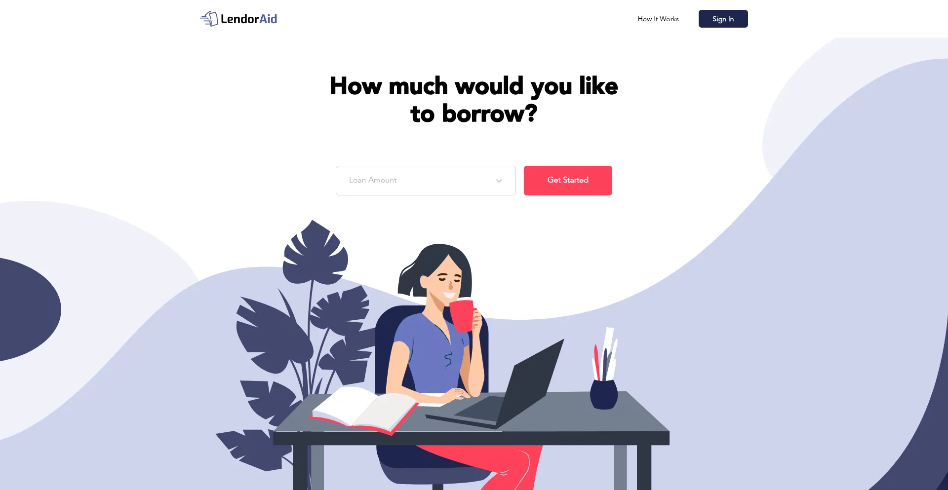 Lendoraid.com Screenshot