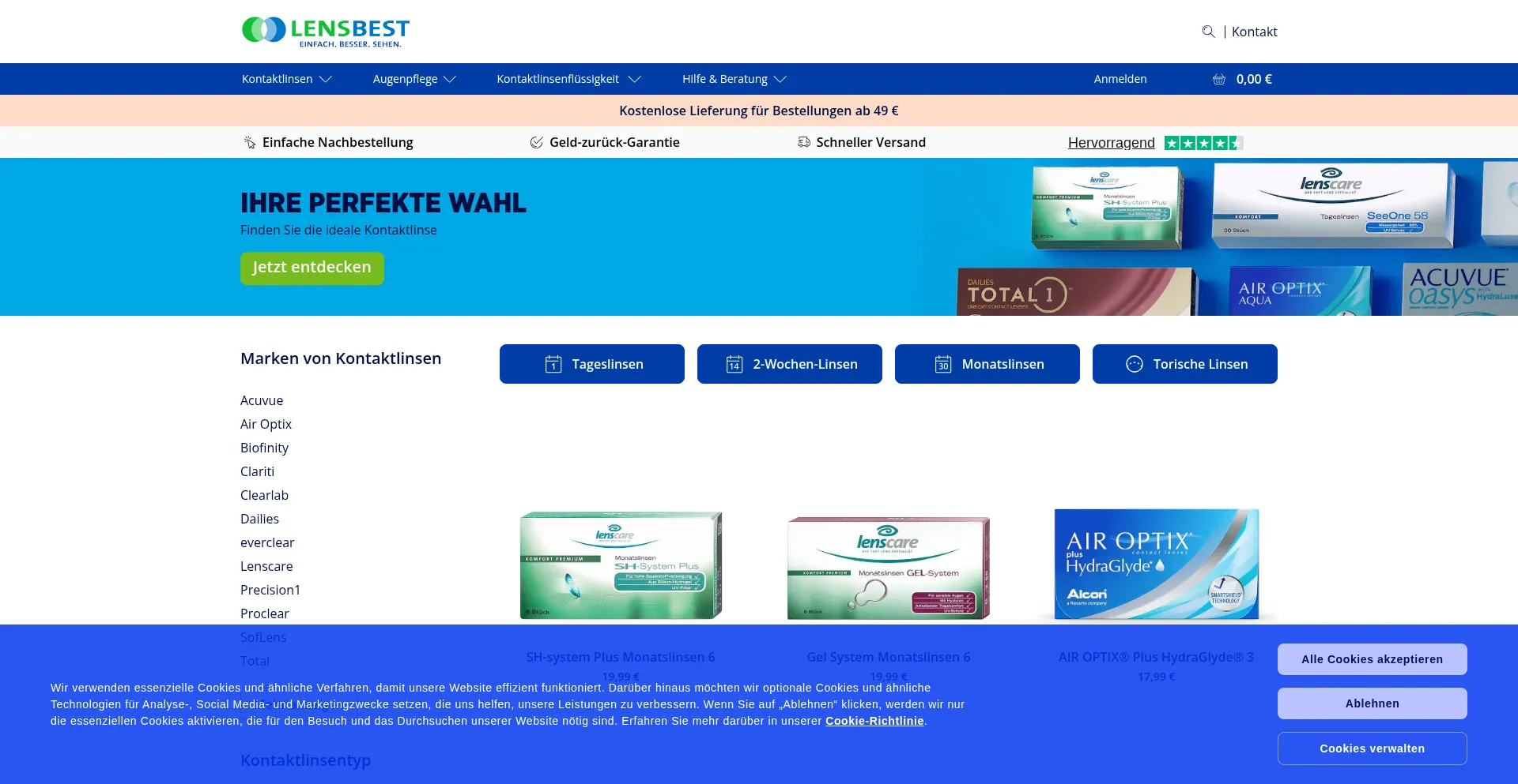 Is Lensbest.de Safe?