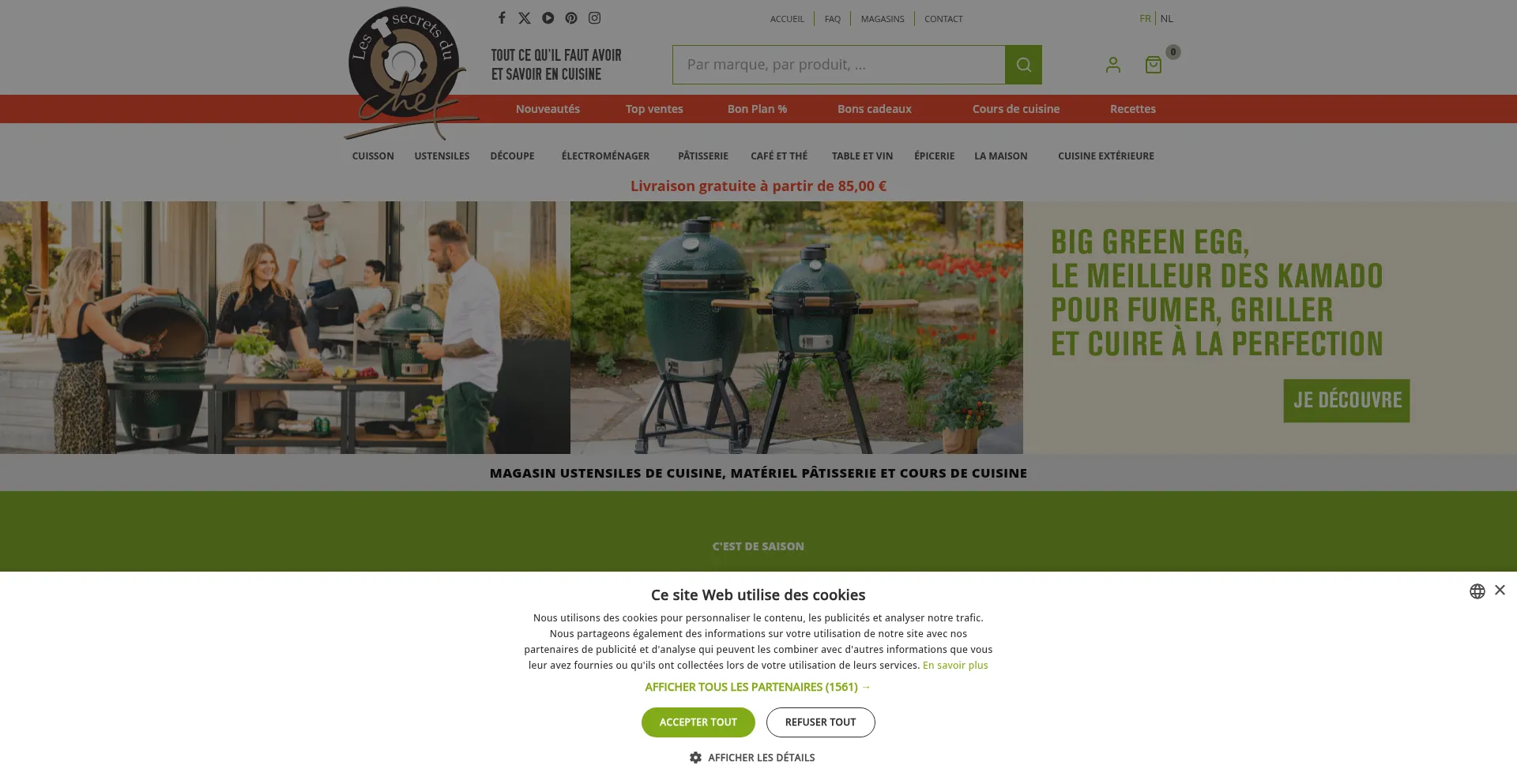 Is Lessecretsduchef.be Safe?