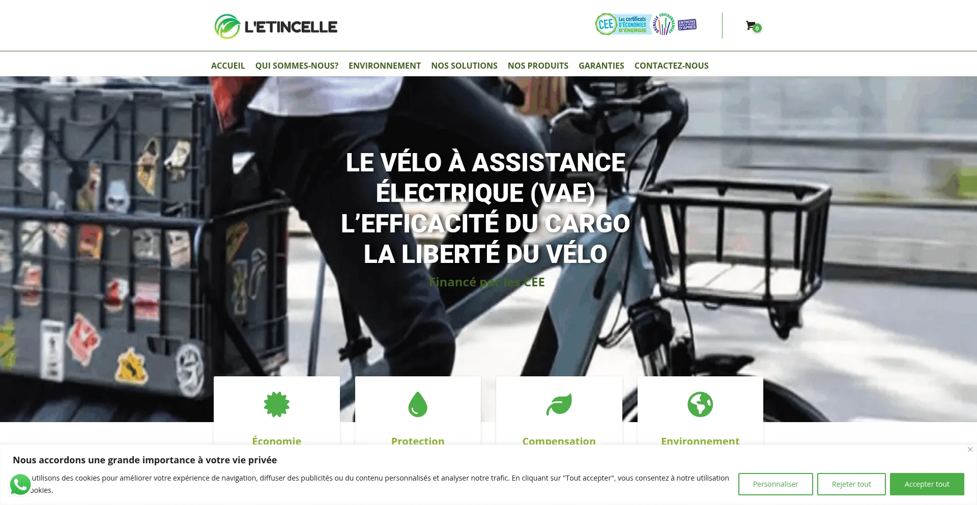 Letincelle.pro Screenshot
