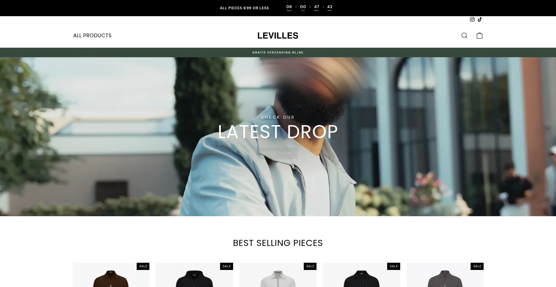 Levilles.nl Screenshot