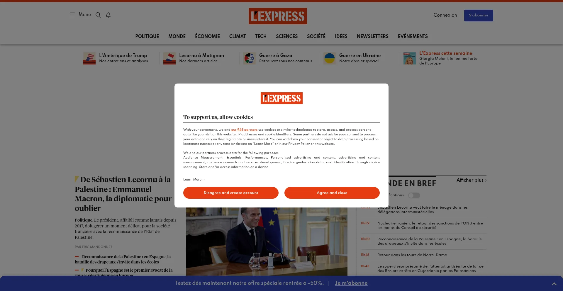 Lexpress.fr Screenshot