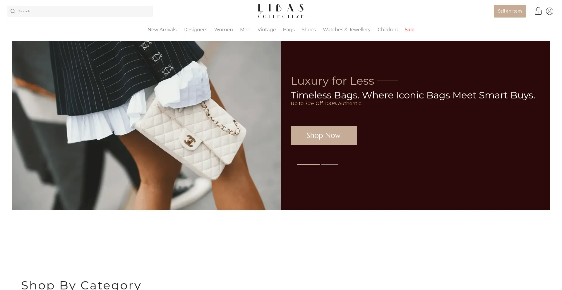 Website screenshot of Libascollective.com