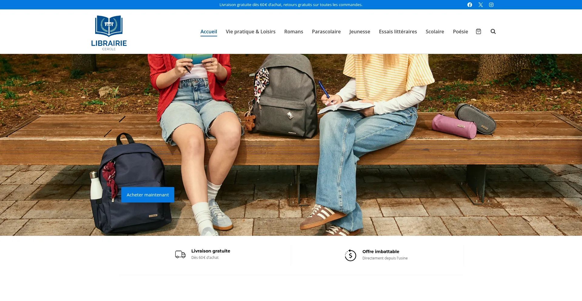 Librairiecercle.com