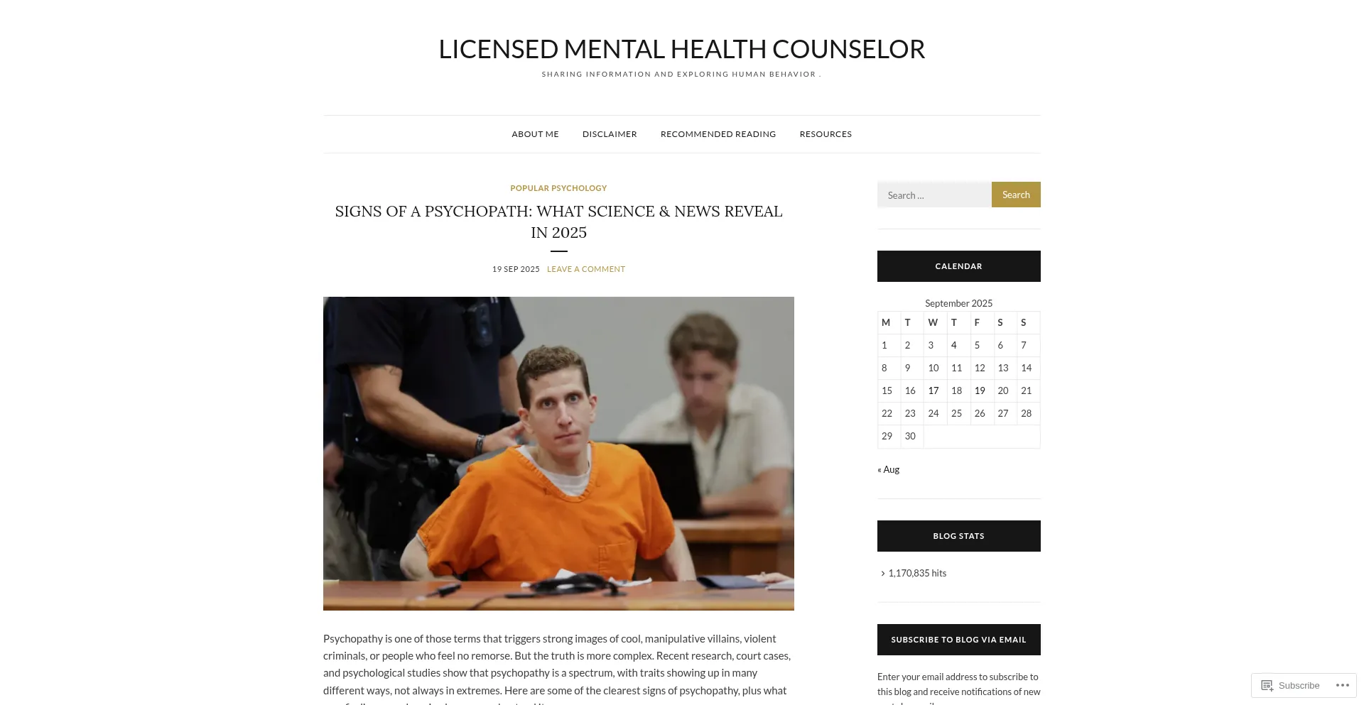 Licensedmentalhealthcounselor.org Screenshot