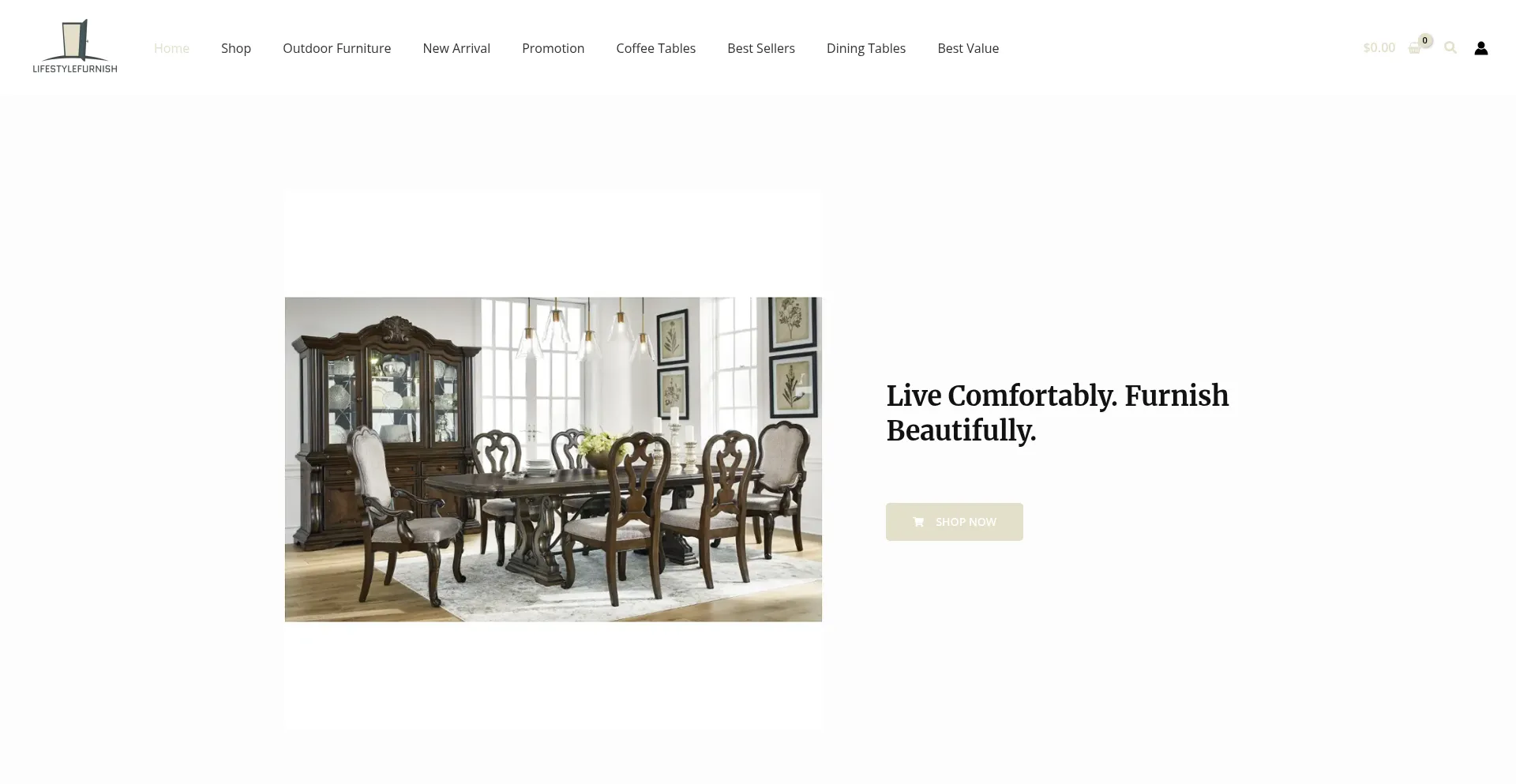 Lifestylefurnish.com Screenshot