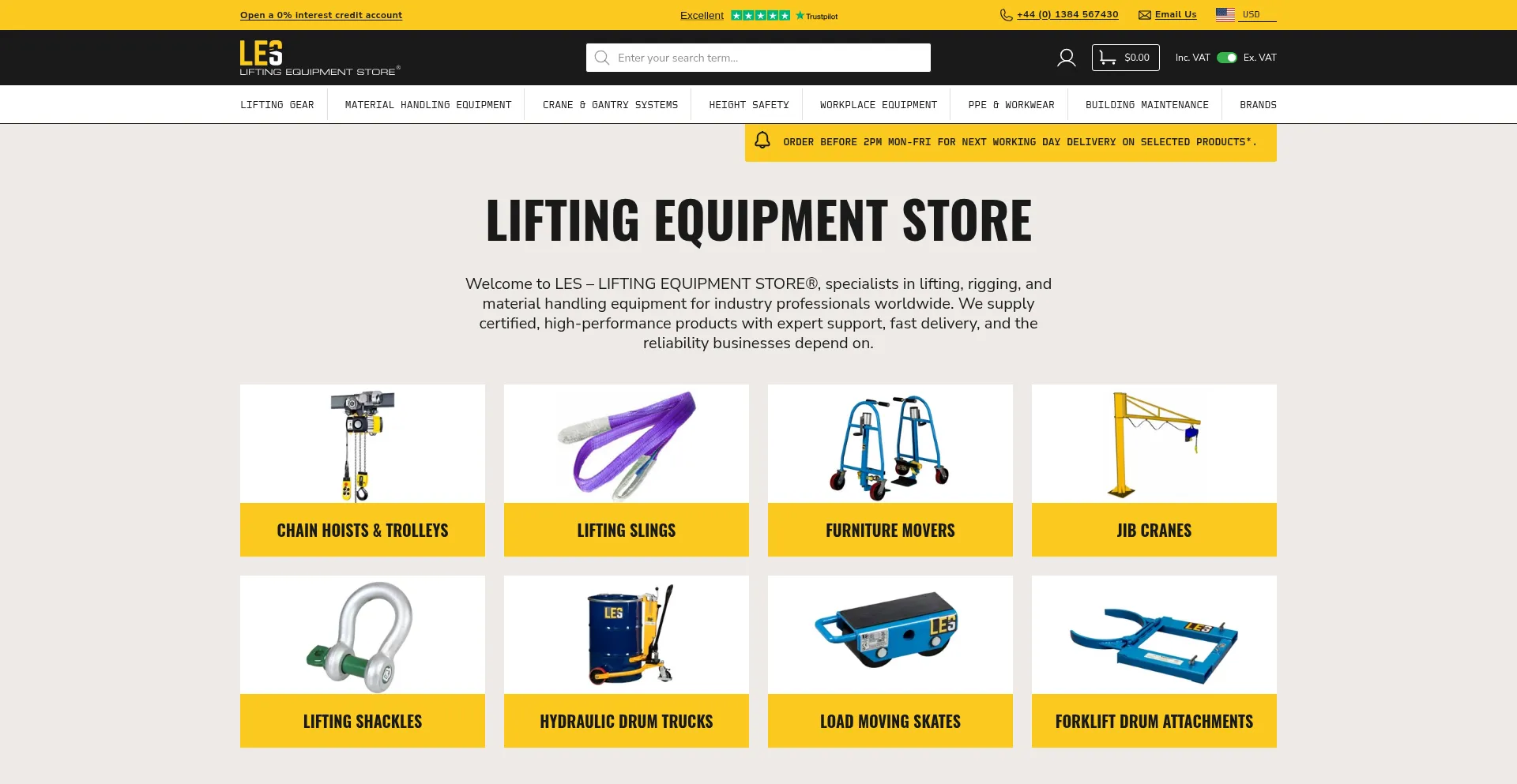 Liftingequipmentstore.com