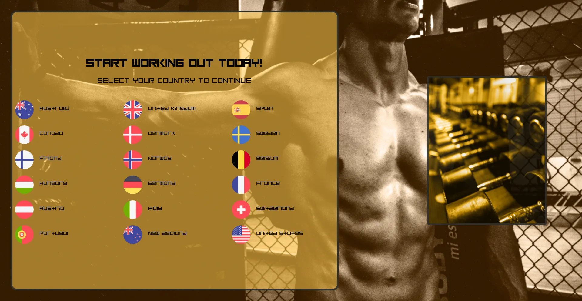 Website screenshot of Liftyourweights.com