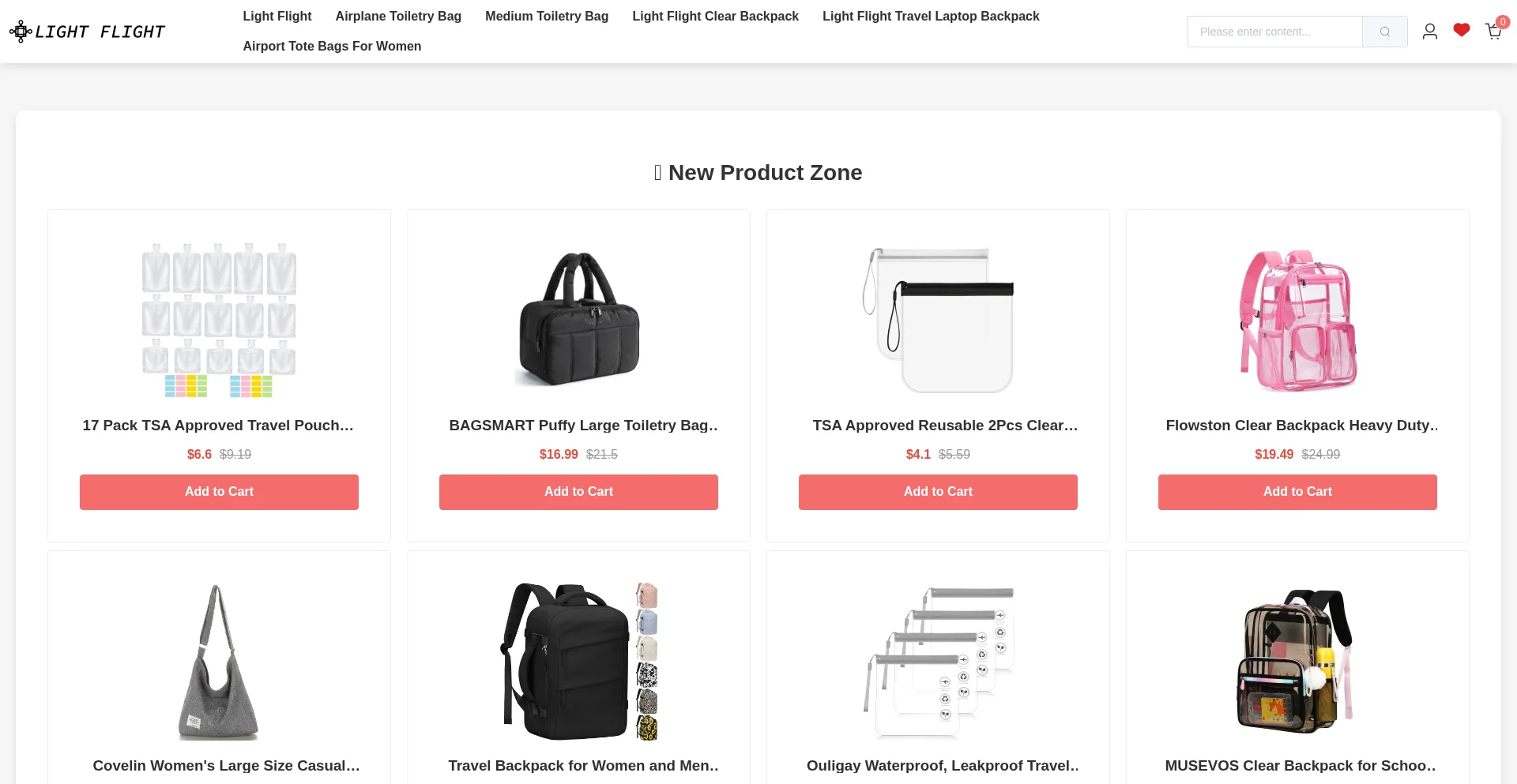 Lightflightusa.shop Screenshot